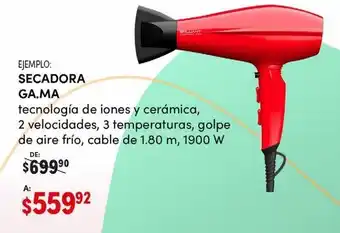 DelSol Secadora de cabello gama oferta