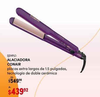 Alaciadora conair