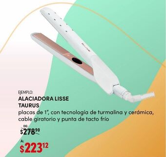 DelSol Alaciadora lisse taurus oferta