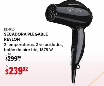DelSol Secadora de cabello revlon oferta