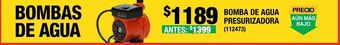 The Home Depot Bomba de agua presurizadora 127 volts 35 l/min oferta