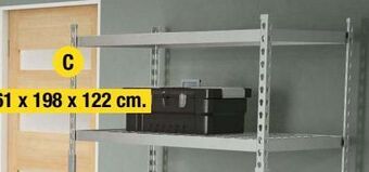 The Home Depot Estante de acero 61 x 198 x 122 cm plata oferta