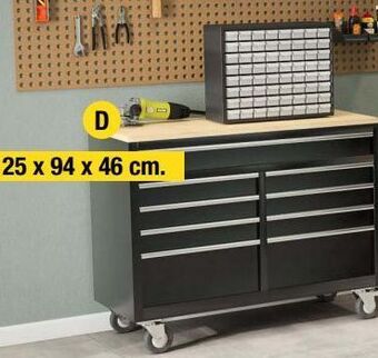 The Home Depot Gabinete con mesa de trabajo de 125 x 94 x 46 cm oferta