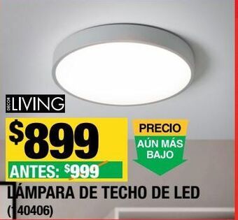 The Home Depot Lámpara de techo led de 40.2 cm blanco oferta