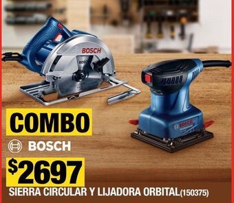Sierra circular y lijadora orbital