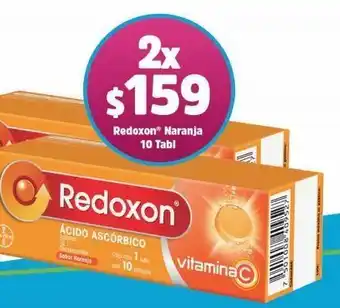 Chedraui Redoxon c/10 tabs x 2un oferta