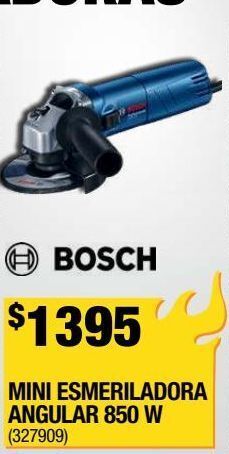 Mini esmeriladora angular 850w bosch