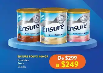 Suplementos alimenticios ensure 400g