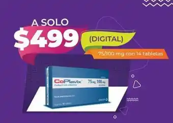 Coplavix c/14 tabletas
