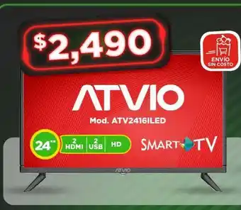 Bodega Aurrerá Smart tv atvio 24" hd oferta