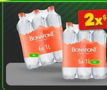 Bodega Aurrerá Agua bonafont 6pack x 1l x 2un oferta