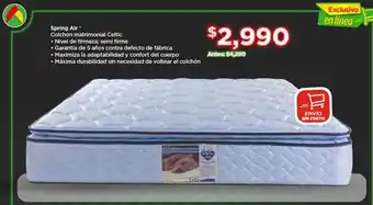 Bodega Aurrerá Spring air oferta