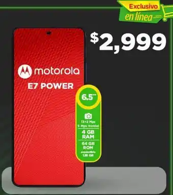 Bodega Aurrerá Celulares motorola e7 power oferta