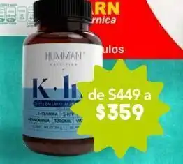 Farmacia San Pablo Humman klm suplemento alimenticio 30 cápsulas oferta