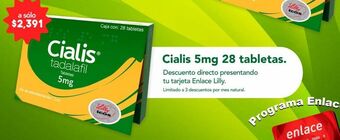 Farmacia San Pablo Cialis tab 5mg caj c/28 oferta