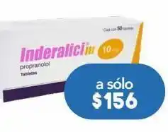 Inderalici tab 10 mg caj c/50
