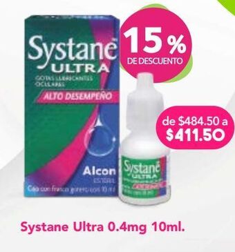 Farmacia San Pablo Systane ultra sol 0.4mg gto c/10ml oferta