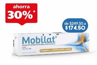 Farmacia San Pablo Mobilat cre 0.2gr tub c/50gr oferta