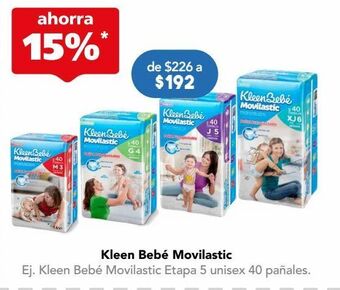 Farmacia San Pablo Kleen bb pañales movilastic jbo c/40pzs oferta
