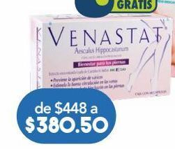 Venastat cap 300mg caj c/60
