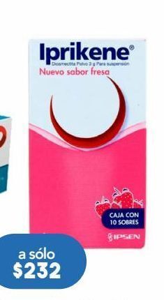 Farmacia San Pablo Iprikene fresa pol 3g caj c/10 oferta
