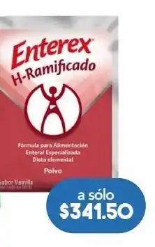 Farmacia San Pablo Enterex hpt polvo vainilla c/110gr oferta