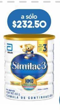 Farmacia San Pablo Similac hmo et3 1-3 años lat c/850gr oferta