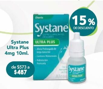 Farmacia San Pablo Systane ultra plus got 4mg fgo c/10 oferta