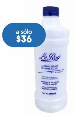 Farmacia San Pablo Le roy alcohol desnaturaliza 70° c/500ml oferta