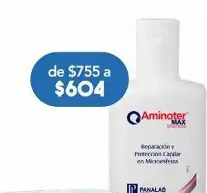 Farmacia San Pablo Aminoter max shampoo btl 300ml oferta