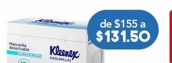 Farmacia San Pablo Mascarillas desechables c/10pzs kleenex oferta