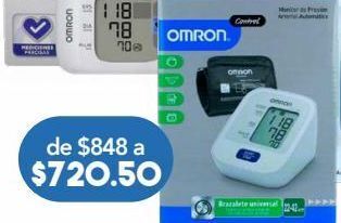 Farmacia San Pablo Omron baumanometro hem-7120 c/2pzs oferta