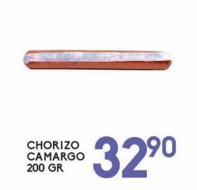 Alsuper Chorizo camargo 200g oferta