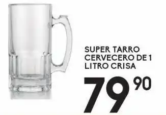 Alsuper Super tarro cervecero de 1lt crisa oferta