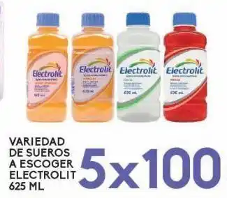 Sueros electrolit 625ml a escoger x 5