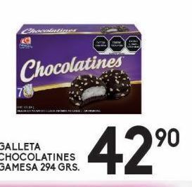 Alsuper Galleta chocolatines gamesa 294g oferta