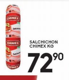 Salchichón chimex kg