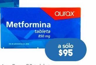 Metformina tab 850mg c/60 cronix