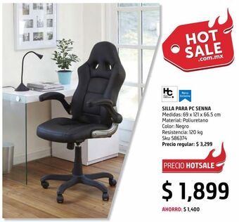 Sillon pc senna negro