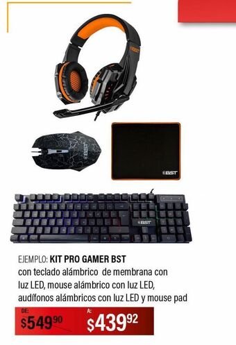 Kit pro gamer bst