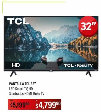 Pantalla tcl 32"