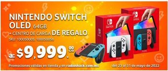 RadioShack Nintendo switch oled / 64 gb / joy-con white oferta