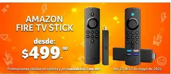 RadioShack Amazon fire tv stick oferta