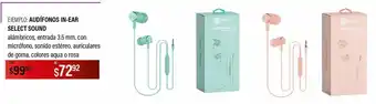 DelSol Audífonos in ear select sound oferta