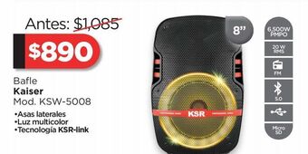 Chedraui Bafle kaiser oferta