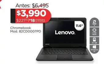Chedraui Chromebook lenovo oferta