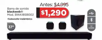 Chedraui Barra de sonido oferta