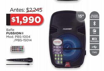 Chedraui Bafle fussion oferta