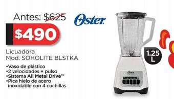 Chedraui Licuadora oster oferta