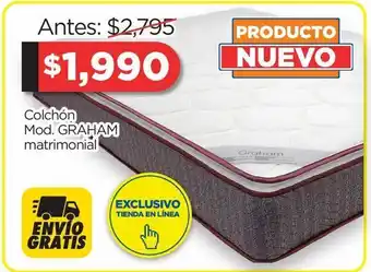 Chedraui Colchón master graham matrimonial oferta